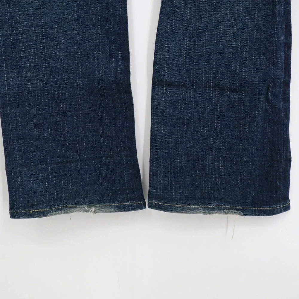True Religion Johnny Jeans Womens 29 Blue Y2K Cowgirl‎ Western Rodeo Vintage